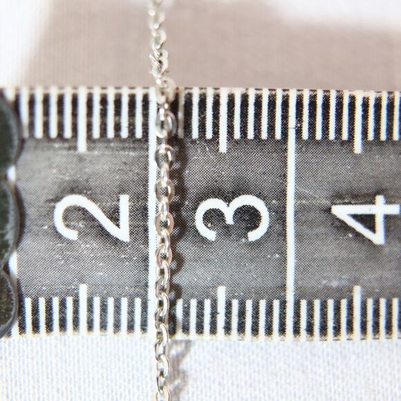 Monet Choker Necklace Silver Tone Box Links - Picture 6 of 6